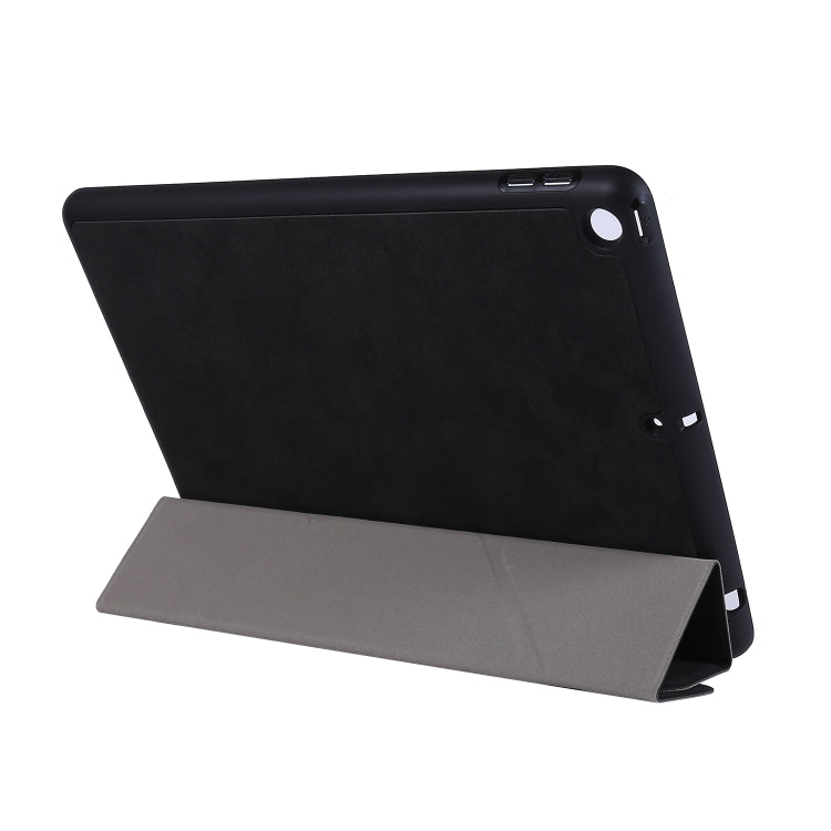 For iPad 10.2 2021 / 2020 / 2019 / iPad 10.2 2020 Silk Texture Horizontal Deformation Flip Leather Case with Holder & Pen Slot