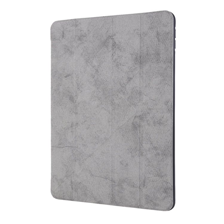 For iPad 10.2 2021 / 2020 / 2019 / iPad 10.2 2020 Silk Texture Horizontal Deformation Flip Leather Case with Holder & Pen Slot