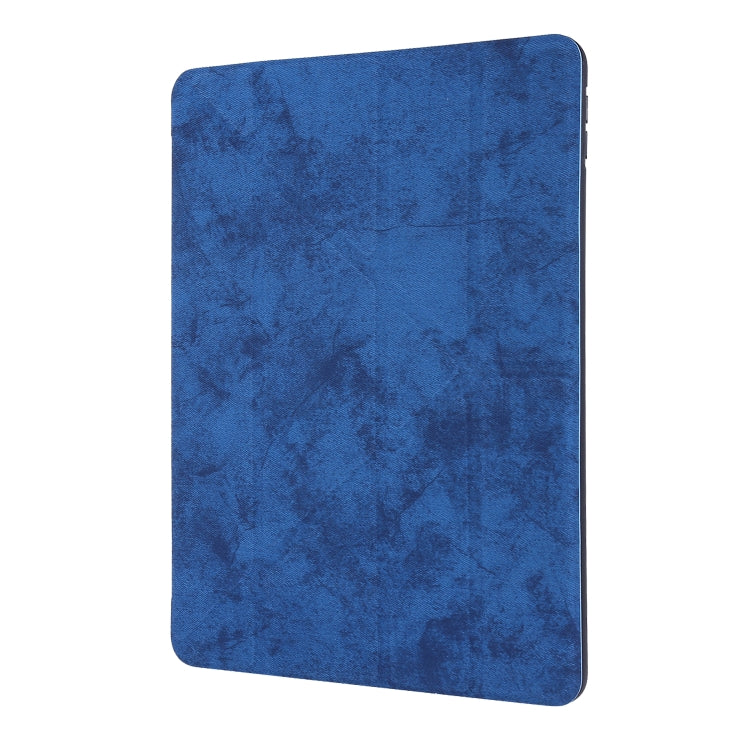 For iPad 10.2 2021 / 2020 / 2019 / iPad 10.2 2020 Silk Texture Horizontal Deformation Flip Leather Case with Holder & Pen Slot