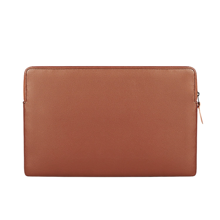 ND09 Laptop Thin and Light PU Liner Bag, Size:14.1-15.4 inch
