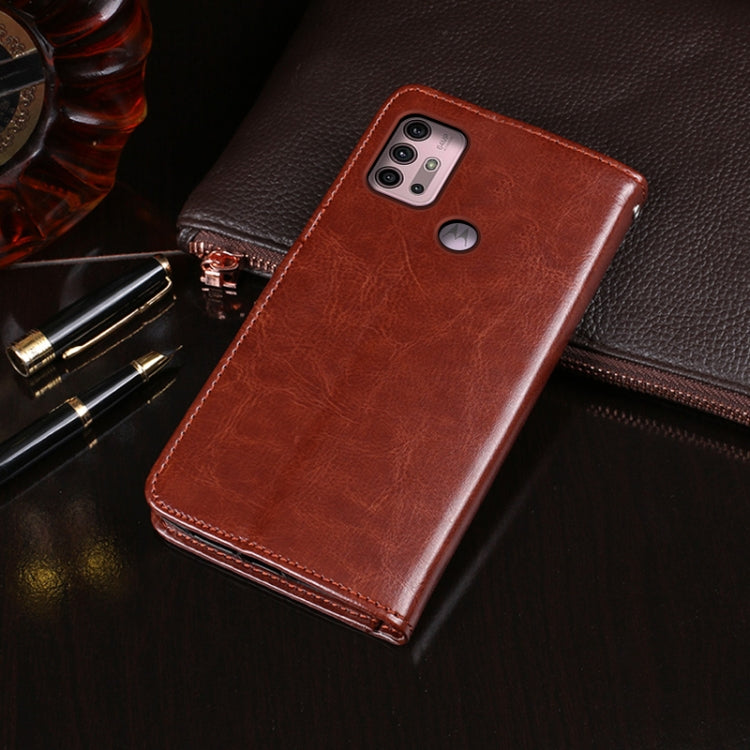 For Lenovo K13 Note idewei Crazy Horse Texture Horizontal Flip Leather Case with Holder & Card Slots & Wallet