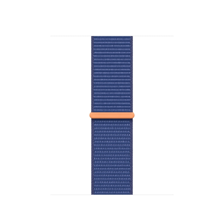 Loop Type Sport Watch Band For Apple Watch Series 9&8&7 41mm / SE 3&SE 2&6&SE&5&4 40mm / 3&2&1 38mm  - Ocean Blue