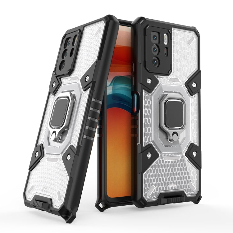 For Xiaomi Redmi Note 10 Pro 5G Space PC + TPU Ring Holder Protective Case