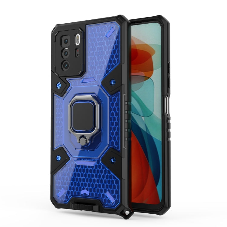 For Xiaomi Redmi Note 10 Pro 5G Space PC + TPU Ring Holder Protective Case