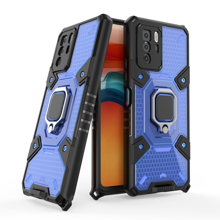 For Xiaomi Redmi Note 10 Pro 5G Space PC + TPU Ring Holder Protective Case