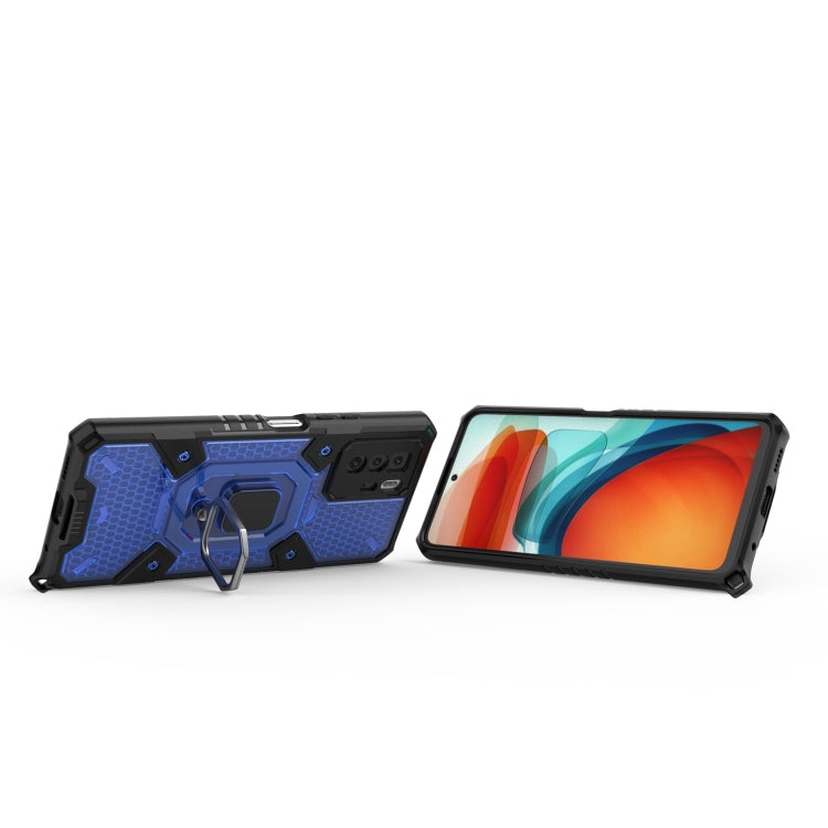 For Xiaomi Redmi Note 10 Pro 5G Space PC + TPU Ring Holder Protective Case