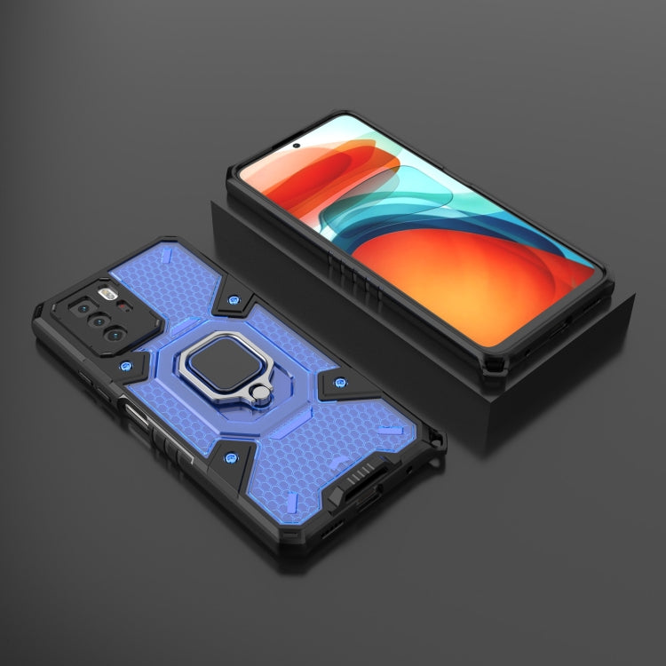For Xiaomi Redmi Note 10 Pro 5G Space PC + TPU Ring Holder Protective Case