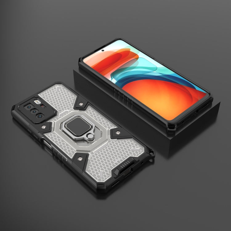 For Xiaomi Redmi Note 10 Pro 5G Space PC + TPU Ring Holder Protective Case