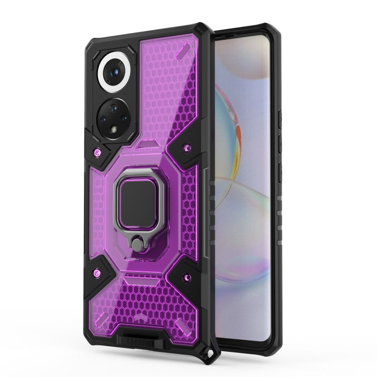 For Honor 50 Pro Space PC + TPU Ring Holder Protective Case