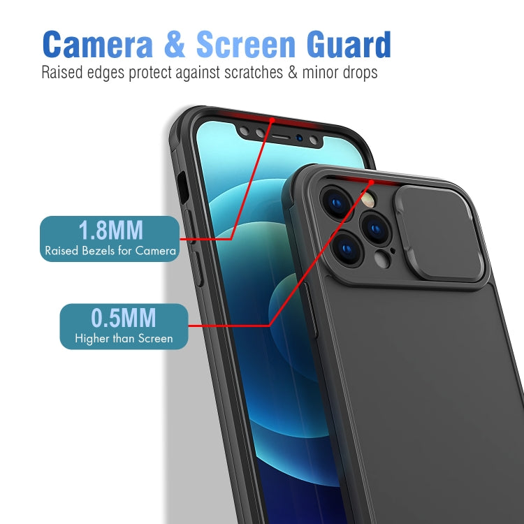 For iPhone 11 Sliding Camera Cover Design PC + TPU Protective Case