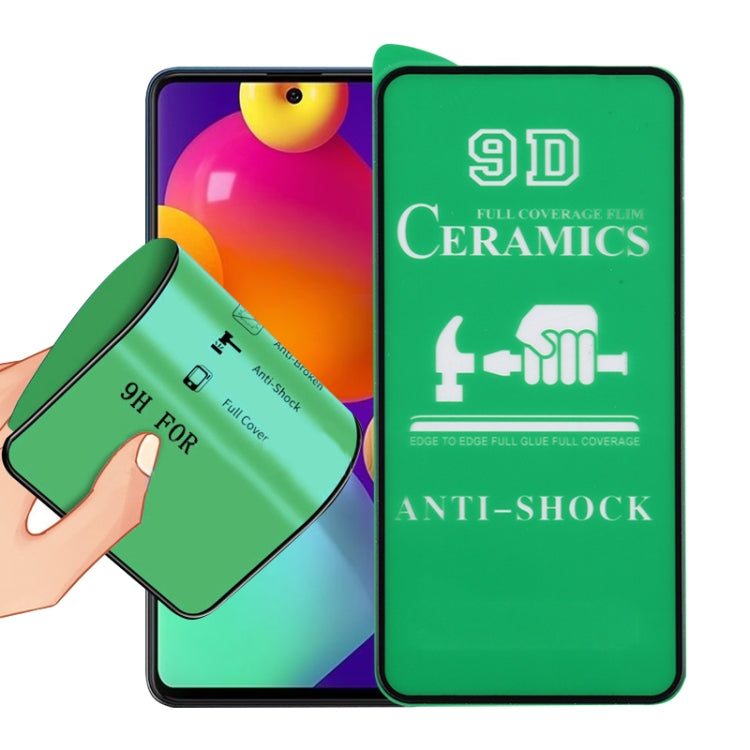For Samsung Galaxy M62 9D Full Screen Full Glue Ceramic Film