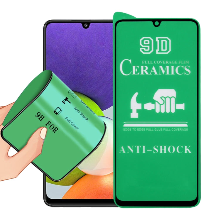 For Samsung Galaxy A22 4G 9D Full Screen Full Glue Ceramic Film