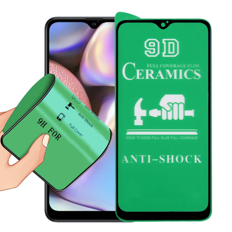 For Samsung Galaxy A10s 9D Full Screen Full Glue Ceramic Film