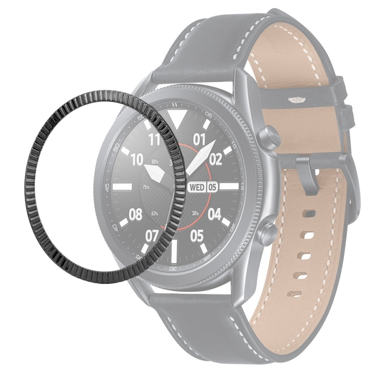 For Samsung Galaxy Watch 3 41mm Smart Watch Wave Texture Bezel Ring