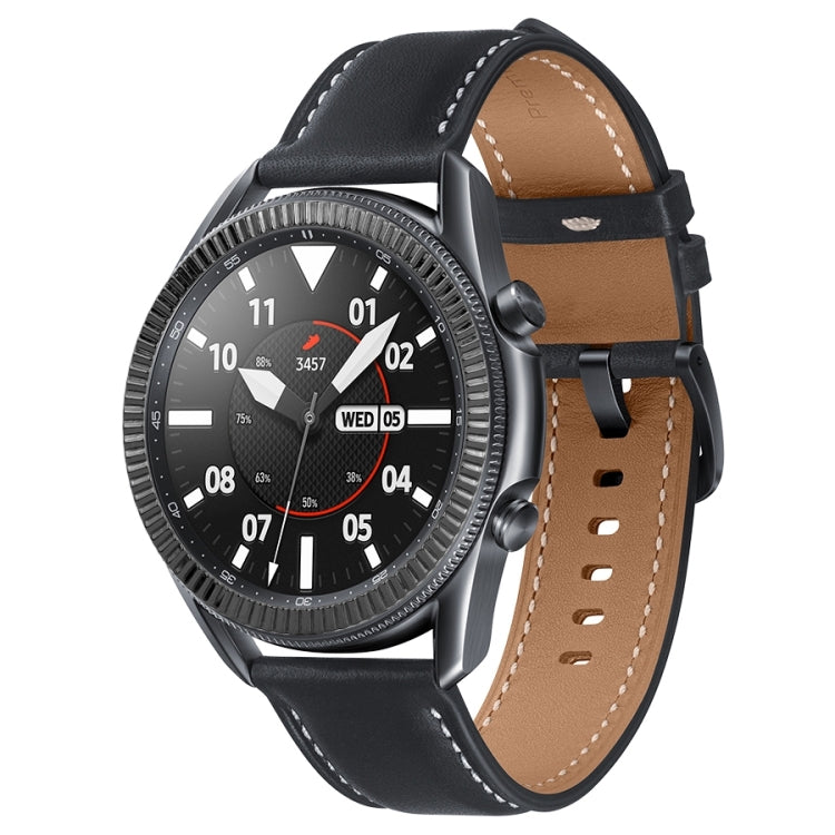 For Samsung Galaxy Watch 3 41mm Smart Watch Wave Texture Bezel Ring