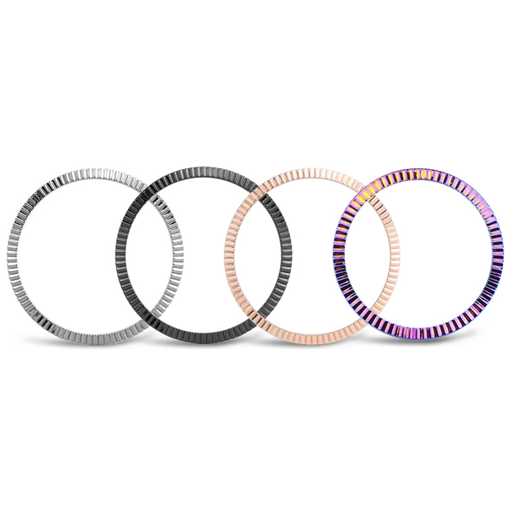 For Samsung Galaxy Watch 3 45mm Smart Watch Wave Texture Bezel Ring