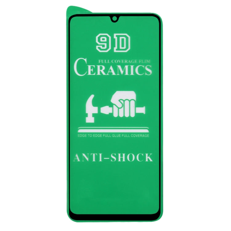 For Samsung Galaxy A22 5G 25 PCS 9D Full Screen Full Glue Ceramic Film