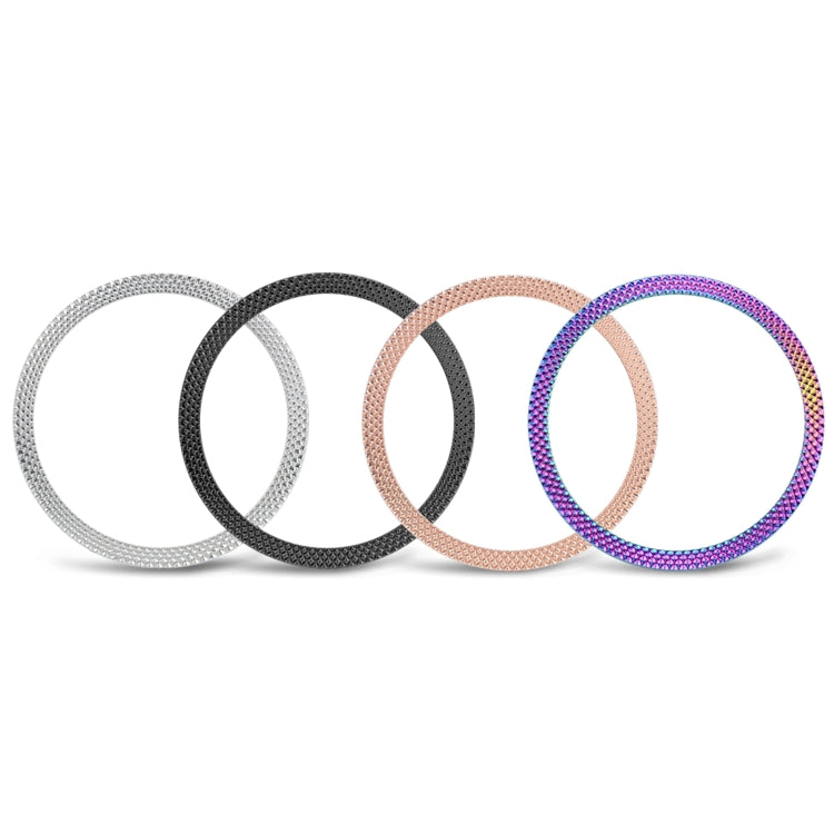 For Samsung Galaxy Watch 3 41mm Smart Watch Rhombus Texture Bezel Ring