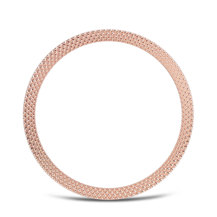 For Samsung Galaxy Watch 3 45mm Smart Watch Rhombus Texture Bezel Ring