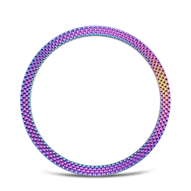 For Samsung Galaxy Watch 3 45mm Smart Watch Rhombus Texture Bezel Ring