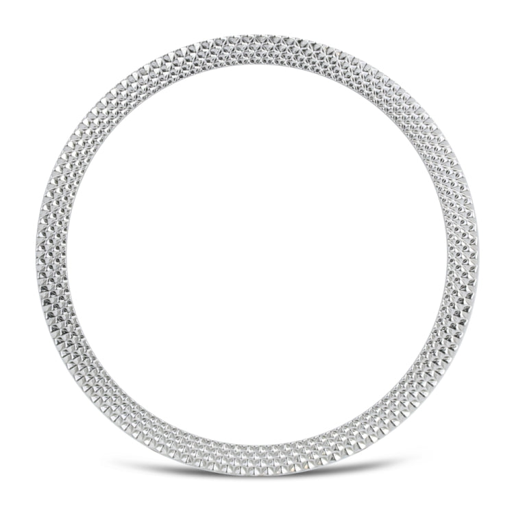 For Samsung Galaxy Watch 3 45mm Smart Watch Rhombus Texture Bezel Ring