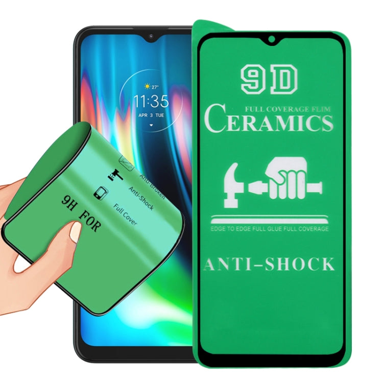 For Motorola Moto G9 Play 9D Full Screen Full Glue Ceramic Film