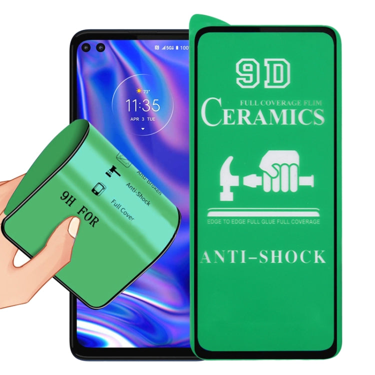 For Motorola One 5G 9D Full Screen Full Glue Ceramic Film