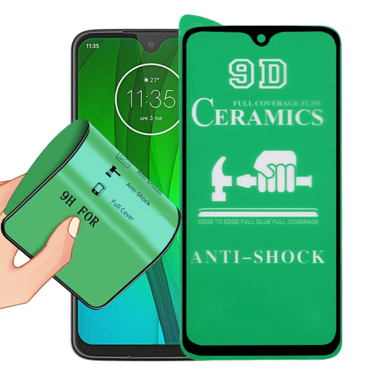 For Motorola Moto G7 9D Full Screen Full Glue Ceramic Film