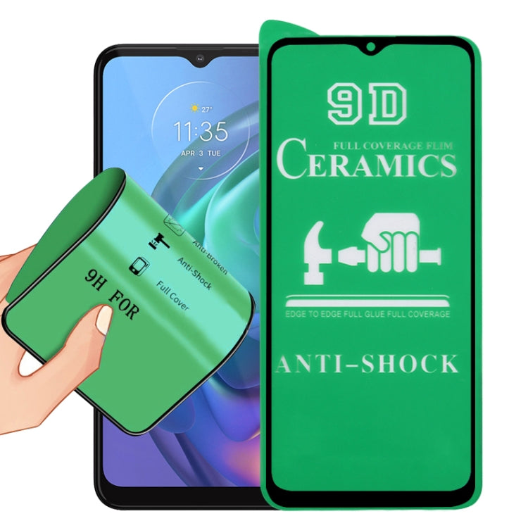For Motorola Moto G10 9D Full Screen Full Glue Ceramic Film
