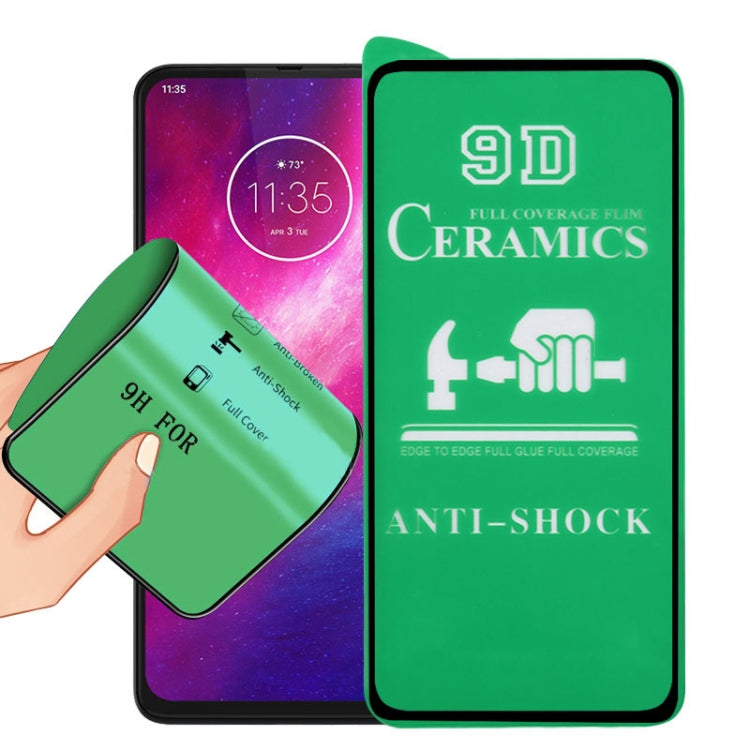 For Motorola One Hyper 9D Full Screen Full Glue Ceramic Film
