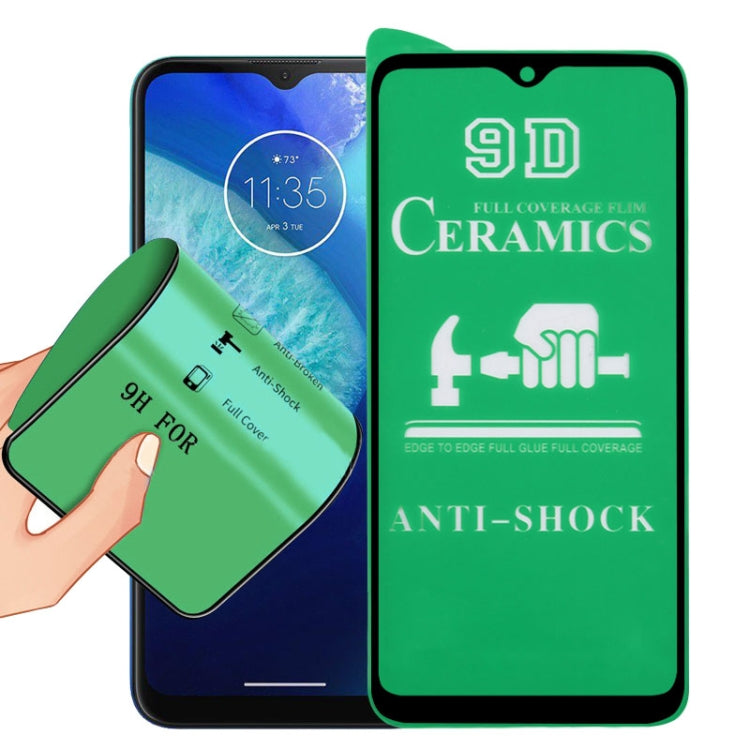 For Motorola Moto G8 Power Lite 9D Full Screen Full Glue Ceramic Film