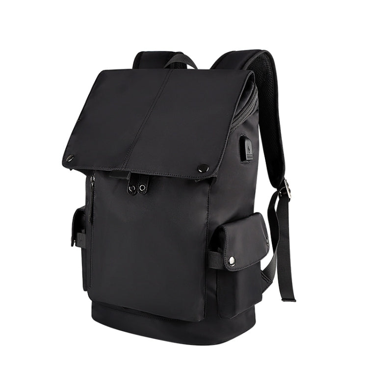 SJ02 13-15.6 inch Universal Large-capacity Laptop Backpack with USB Charging Port