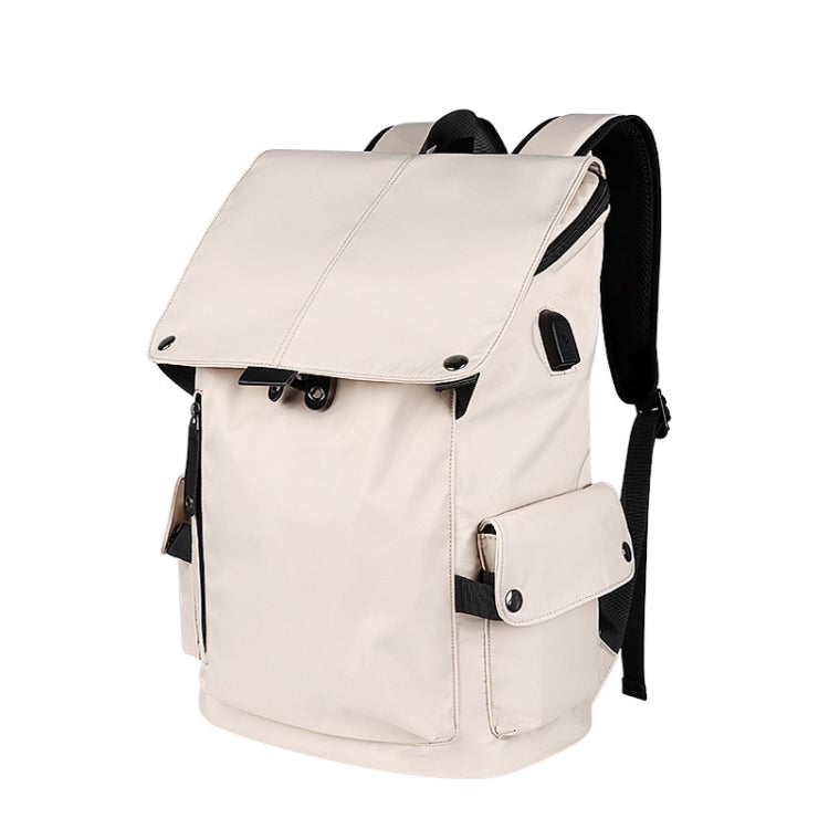 SJ02 13-15.6 inch Universal Large-capacity Laptop Backpack with USB Charging Port