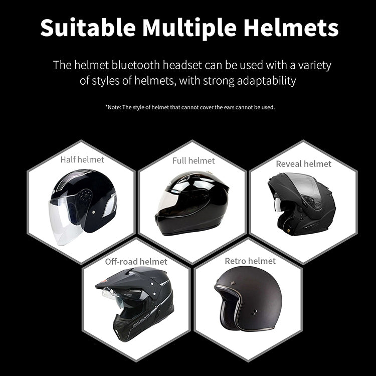 C35 Motorcycle Helmet Bluetooth Headset