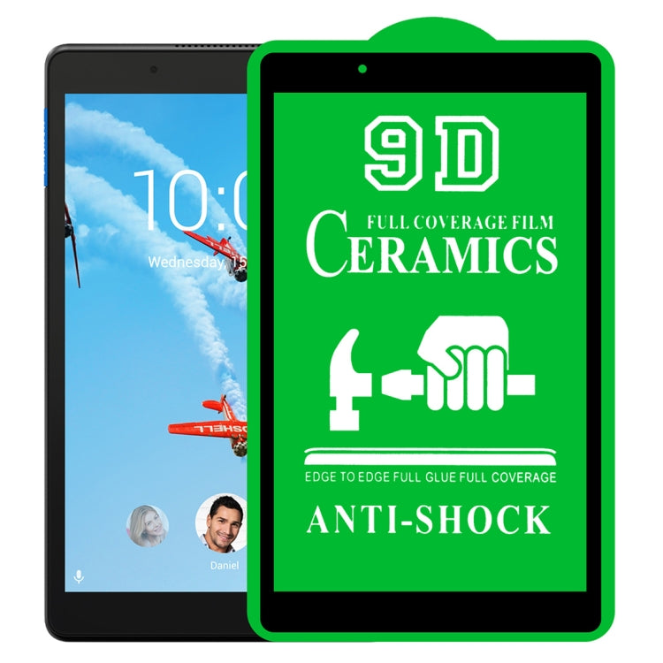 For Lenovo Tab E8 8304 8.0 inch 9D Full Screen Full Glue Ceramic Film