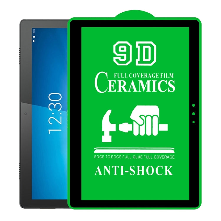 For Lenovo Tab M10 TB-X605L 10.1 inch 9D Full Screen Full Glue Matte Tablet Ceramic Film