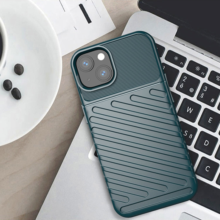 For iPhone 13 mini Thunderbolt Shockproof TPU Soft Case