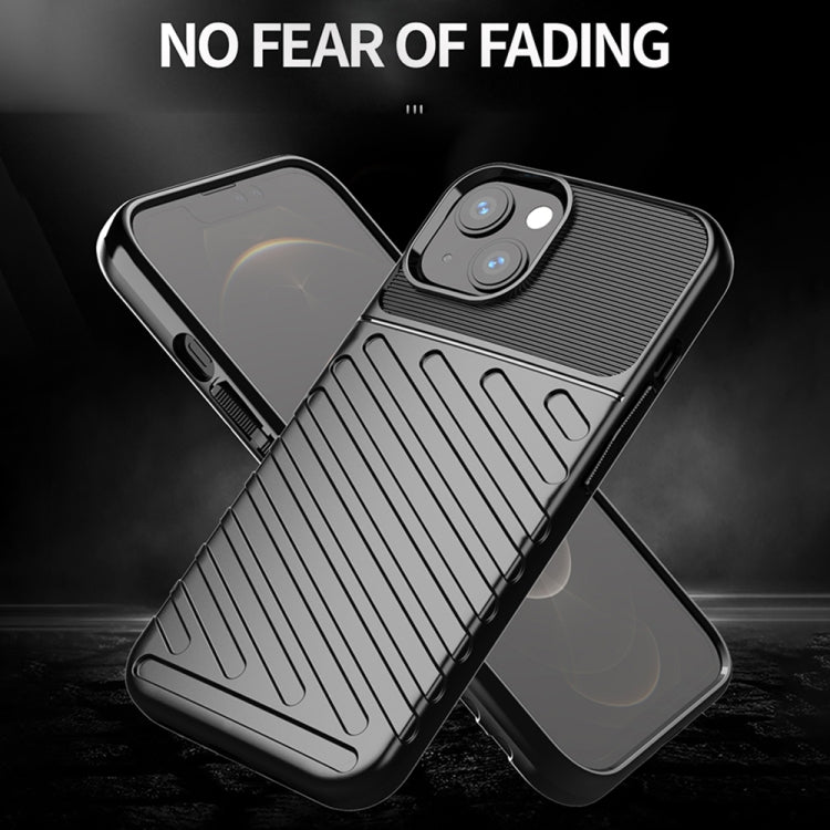 For iPhone 13 mini Thunderbolt Shockproof TPU Soft Case