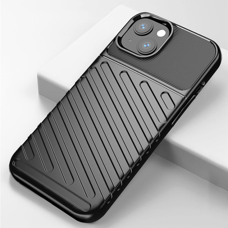 For iPhone 13 Thunderbolt Shockproof TPU Soft Case