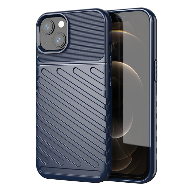 For iPhone 13 Thunderbolt Shockproof TPU Soft Case