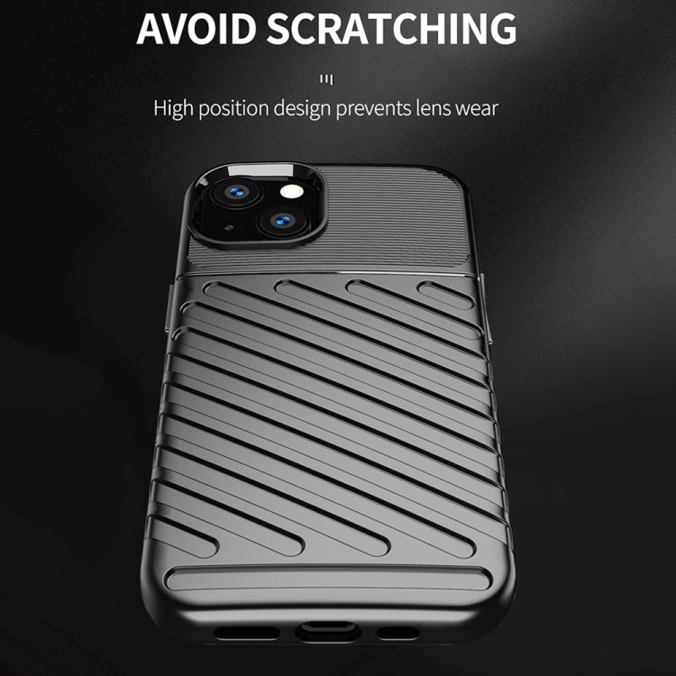 For iPhone 13 Thunderbolt Shockproof TPU Soft Case