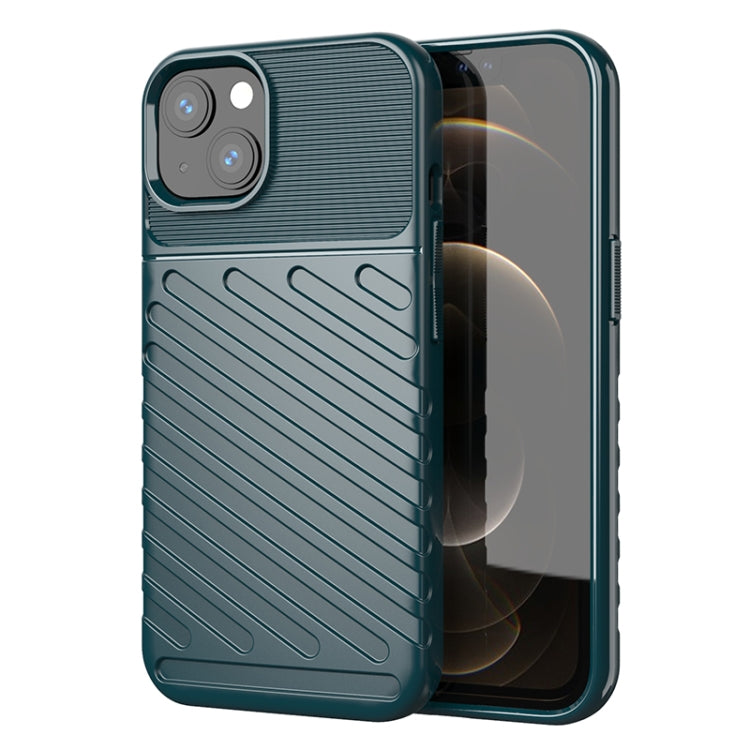 For iPhone 13 Thunderbolt Shockproof TPU Soft Case