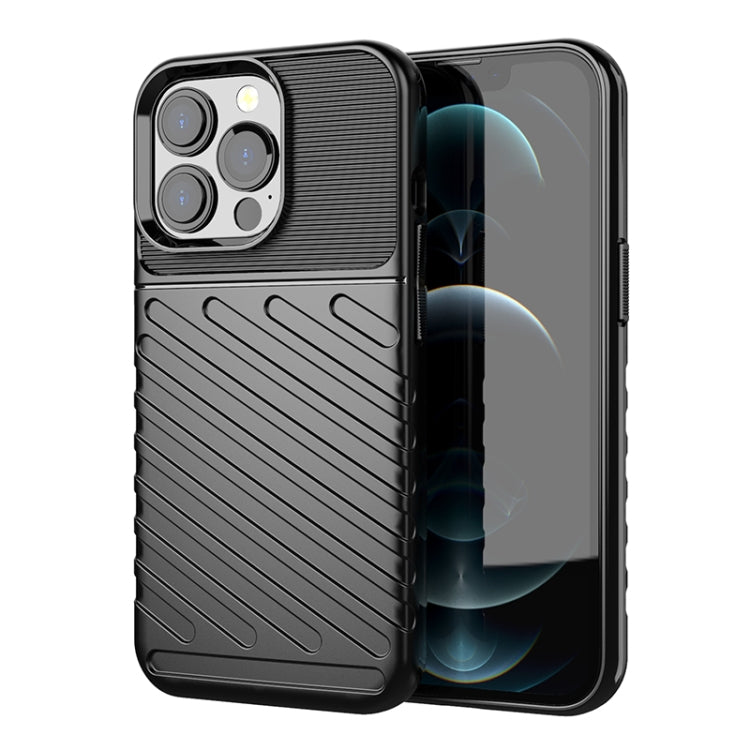 For iPhone 13 Pro Thunderbolt Shockproof TPU Soft Case