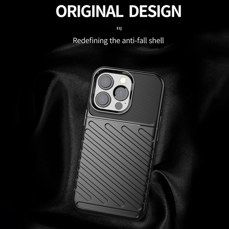 For iPhone 13 Pro Thunderbolt Shockproof TPU Soft Case