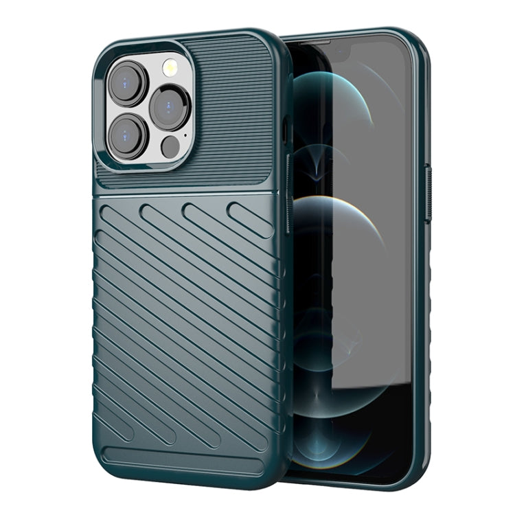 For iPhone 13 Pro Thunderbolt Shockproof TPU Soft Case