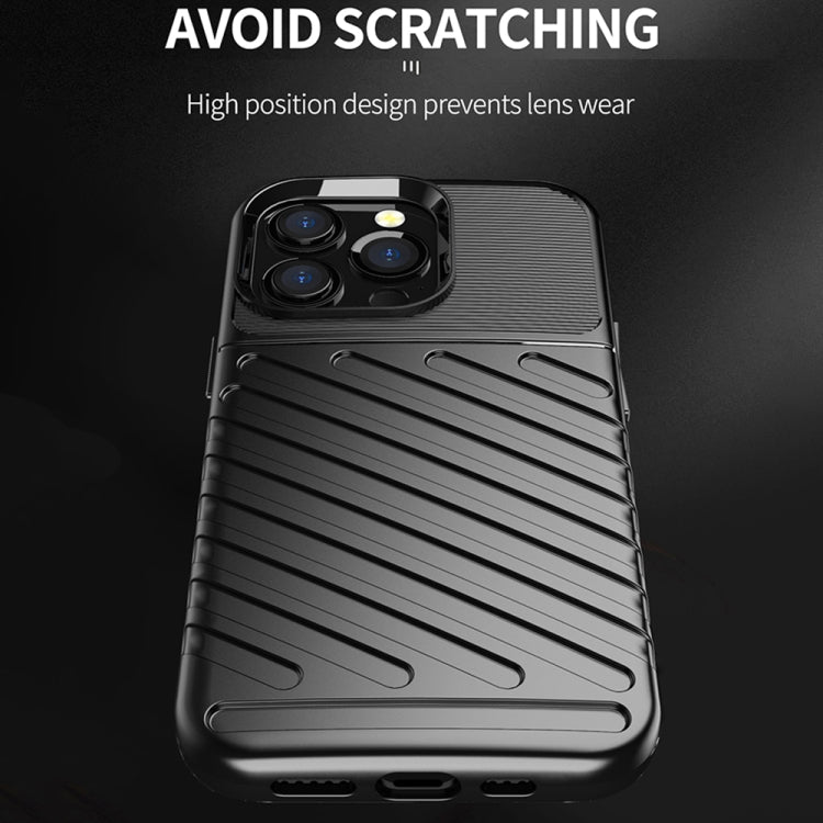 For iPhone 13 Pro Thunderbolt Shockproof TPU Soft Case
