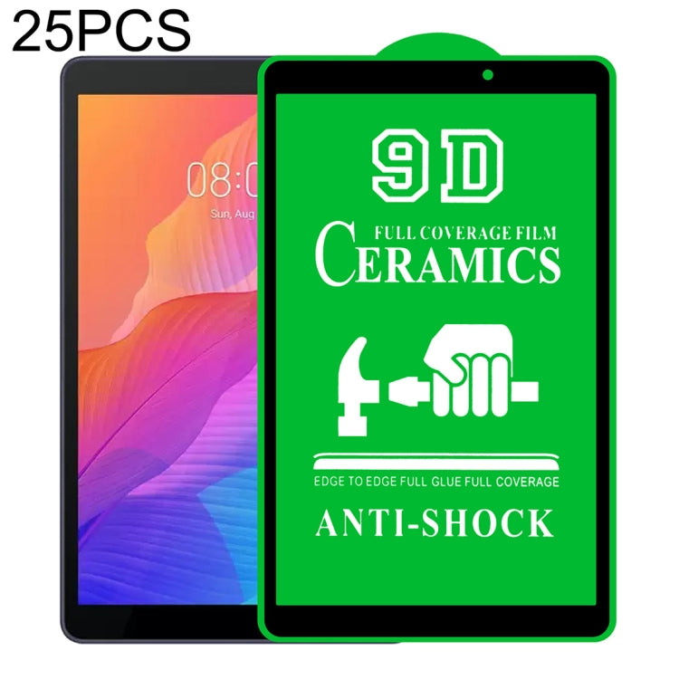 For Huawei MatePad T8 8.0 inch 25 PCS 9D Full Screen Full Glue Ceramic Film