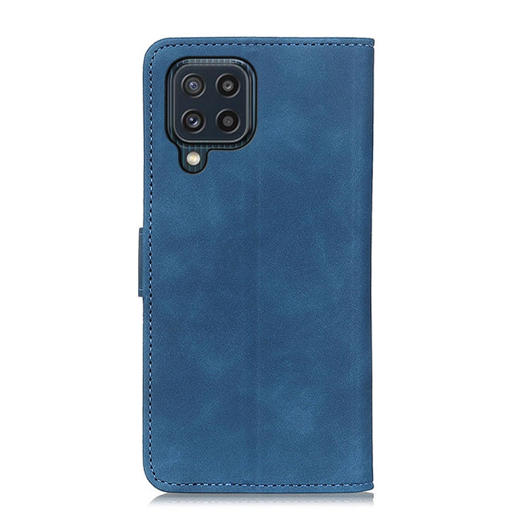 For Samsung Galaxy M32 KHAZNEH Retro Texture PU + TPU Horizontal Flip Leather Case with Holder & Card Slots & Wallet