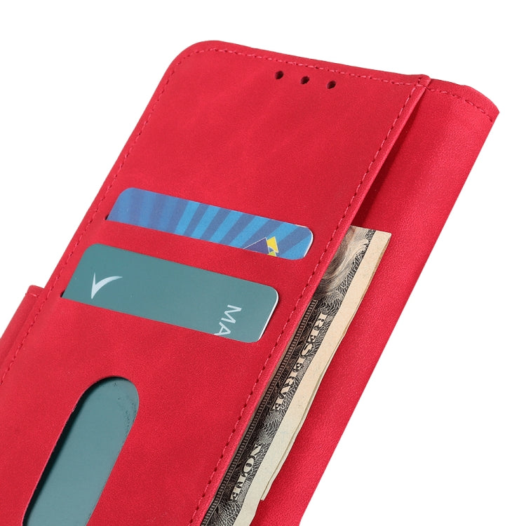 For Samsung Galaxy M32 KHAZNEH Retro Texture PU + TPU Horizontal Flip Leather Case with Holder & Card Slots & Wallet