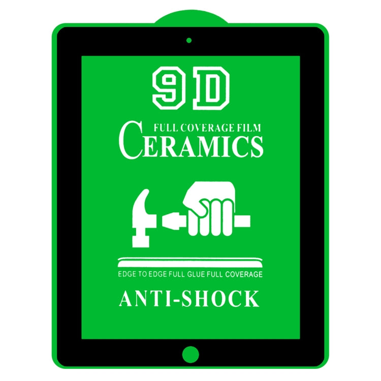 9D Full Screen Full Glue Ceramic Film For iPad 4 / 3 / 2 9.7 inch